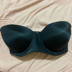 Salvage Midnight Black Strapless Bra